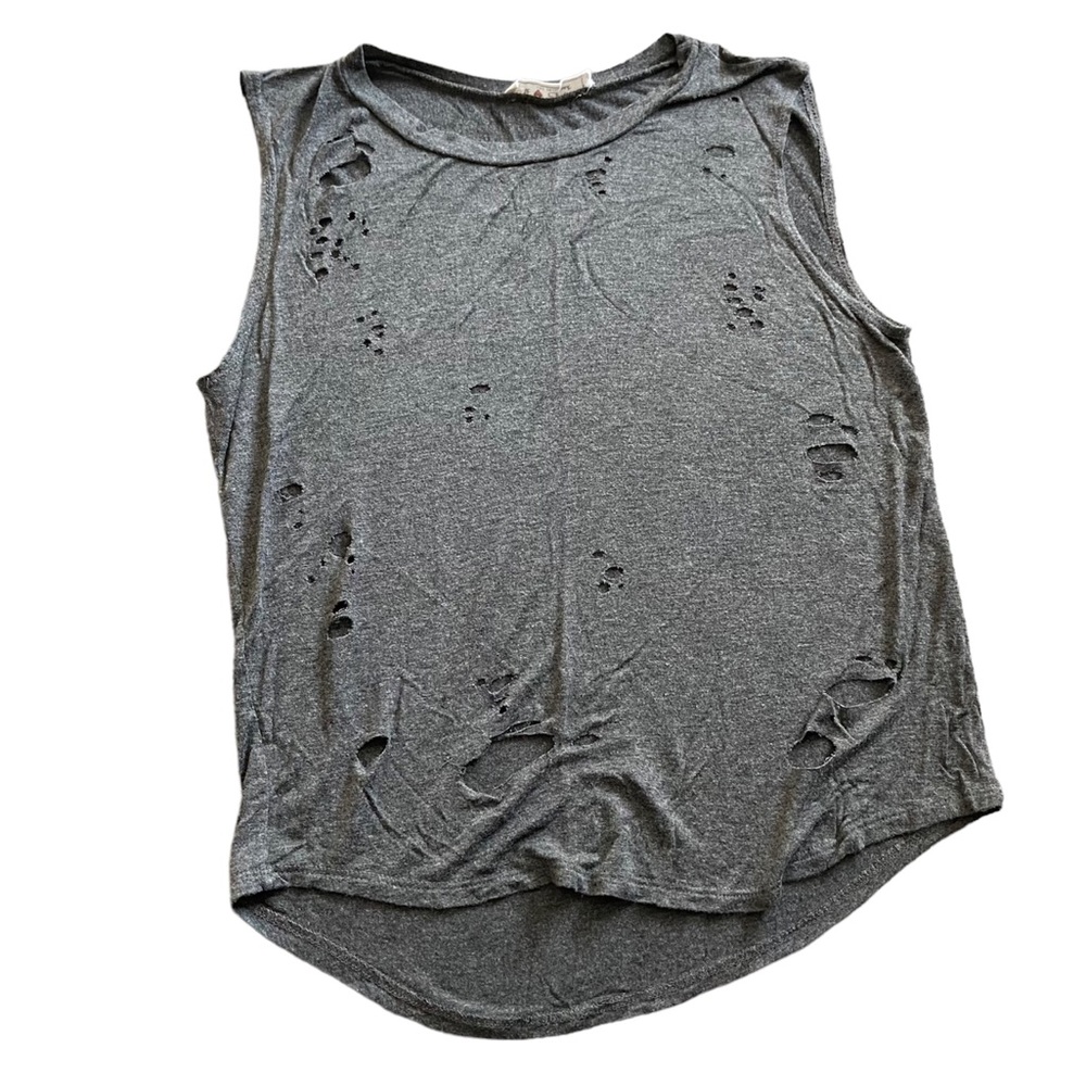 U Love Closet Distressed Tee